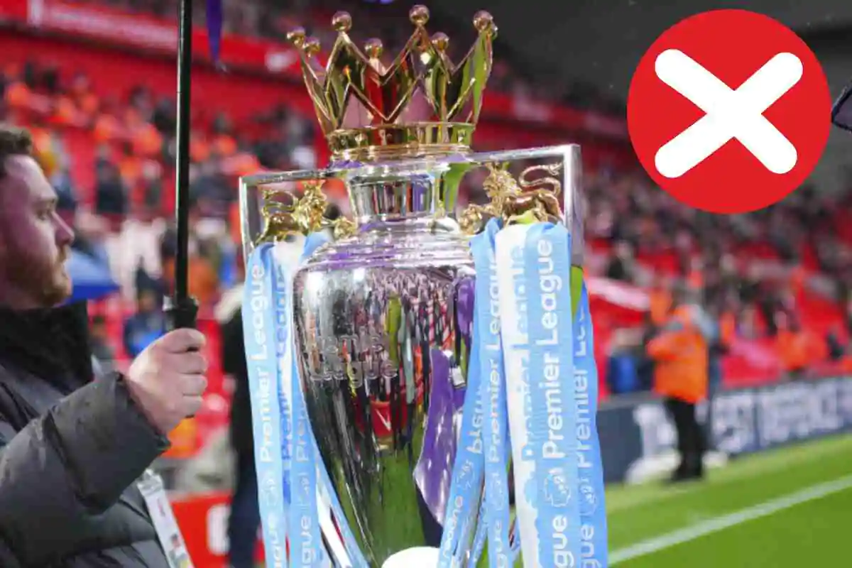 Il trofeo della Premier League