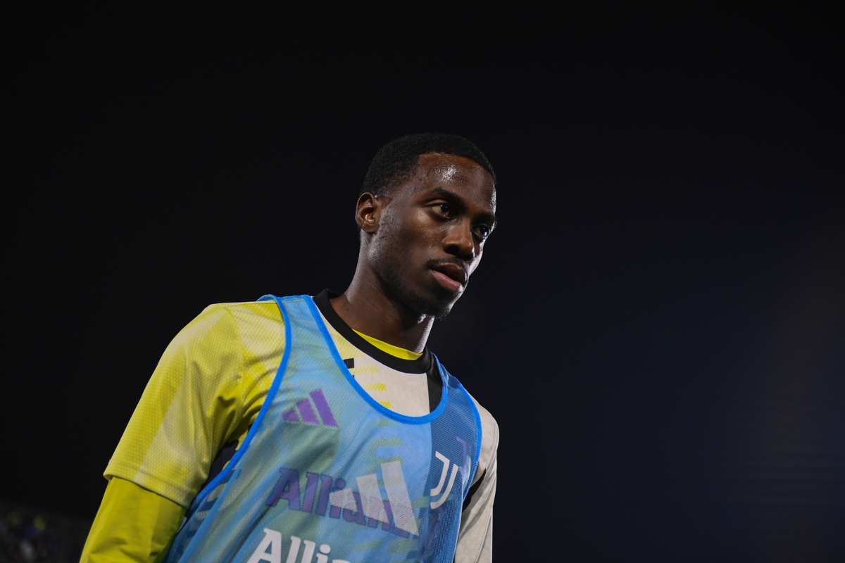Weah in allenamento