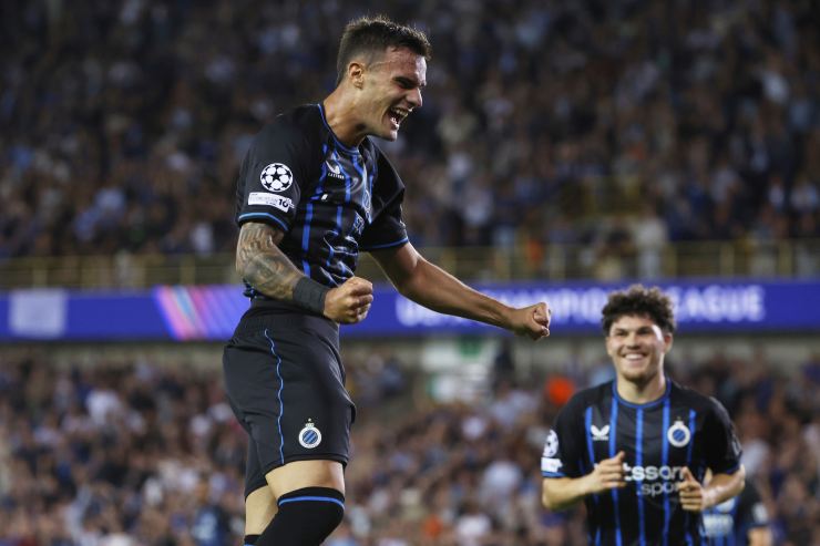 Stankovic in campo con il Bruges