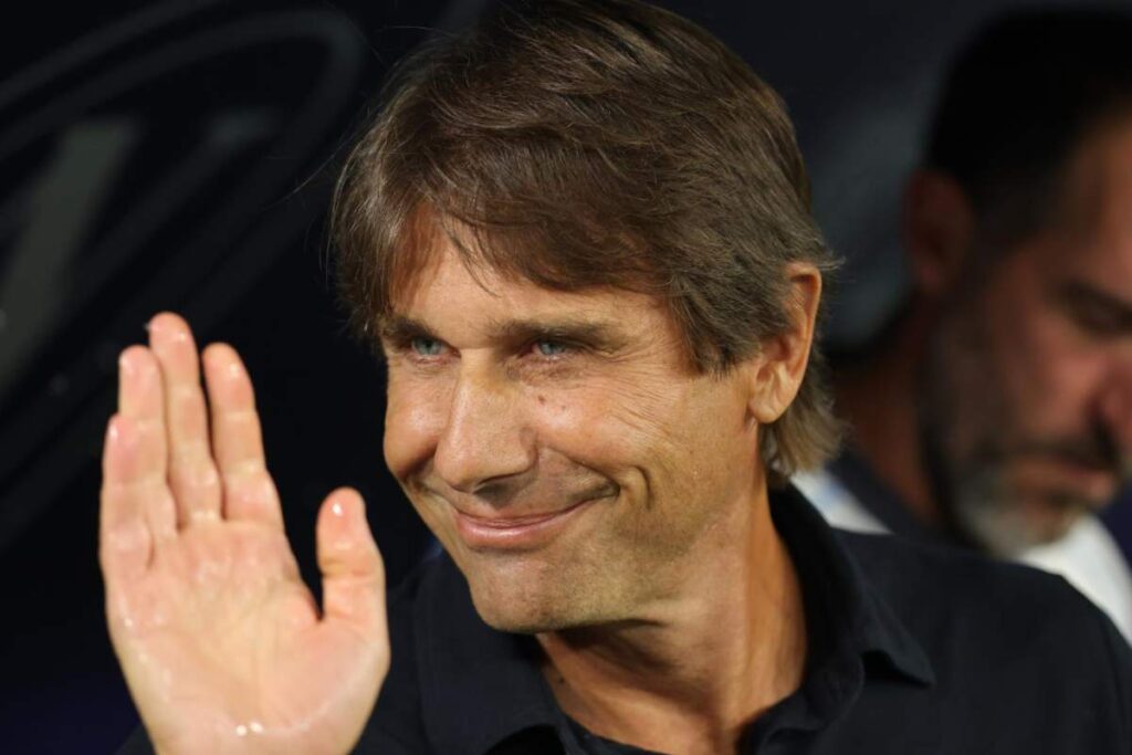 L'allenatore del Napoli, Antonio Conte.