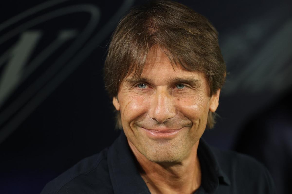 L'allenatore del Napoli, Antonio Conte.