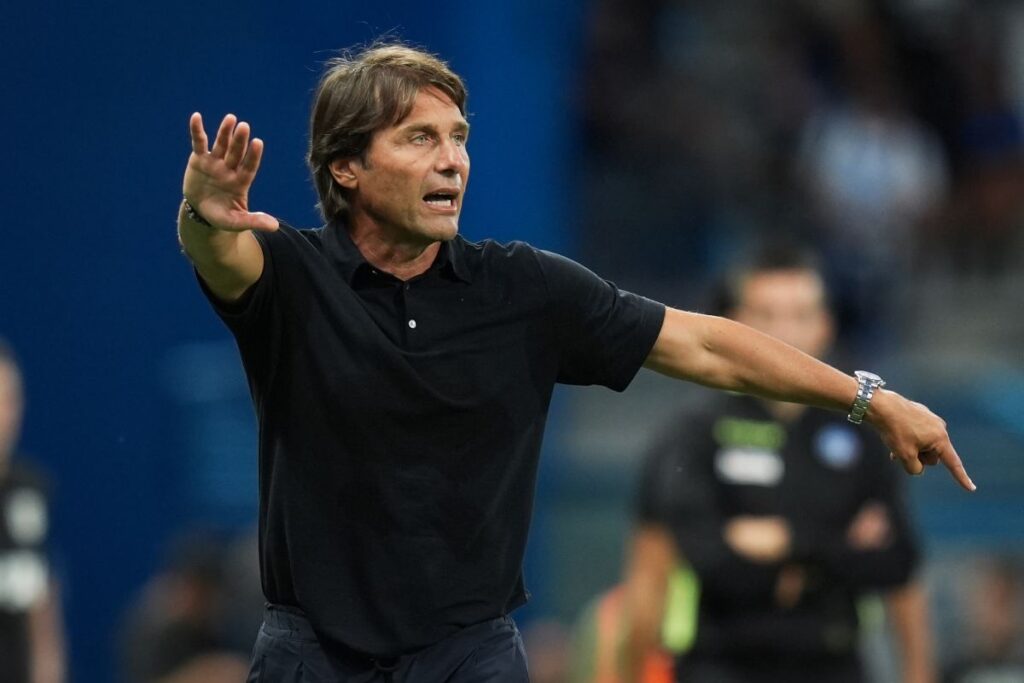 Conte in panchina