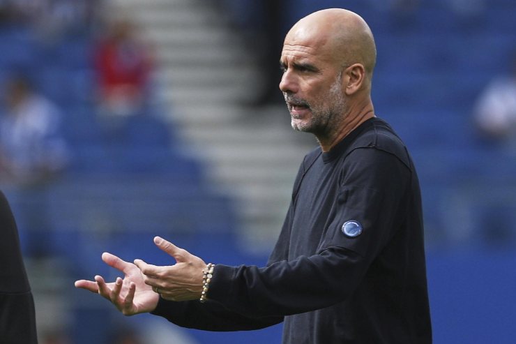 Guardiola in panchina
