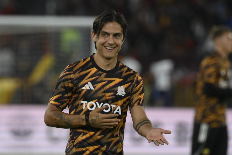 Paulo Dybala con la Roma
