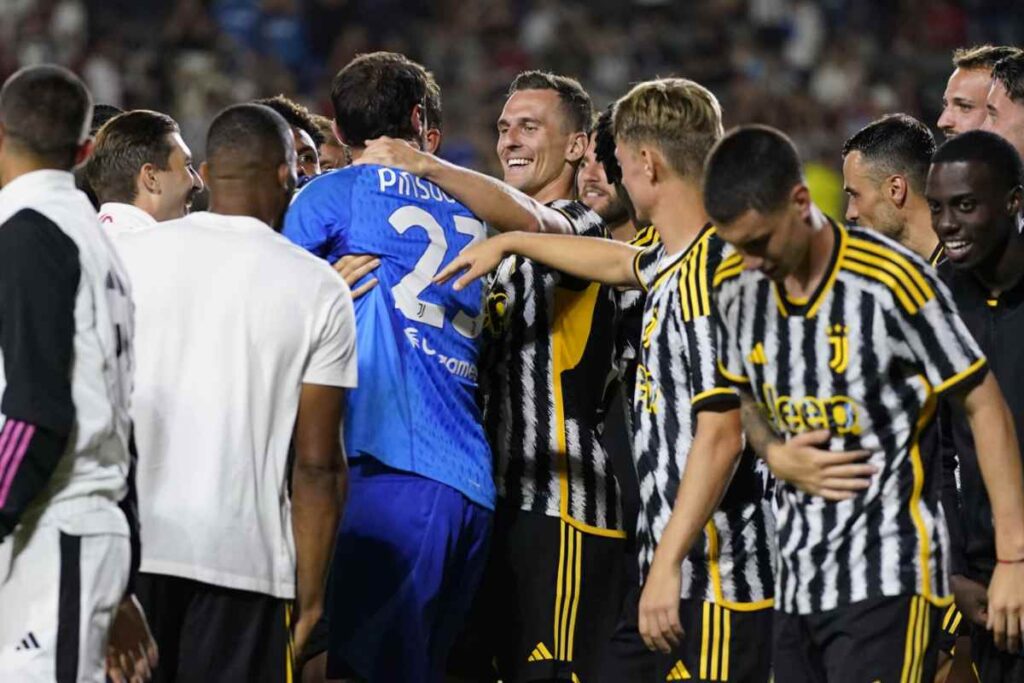 Alcuni giocatori della Juventus