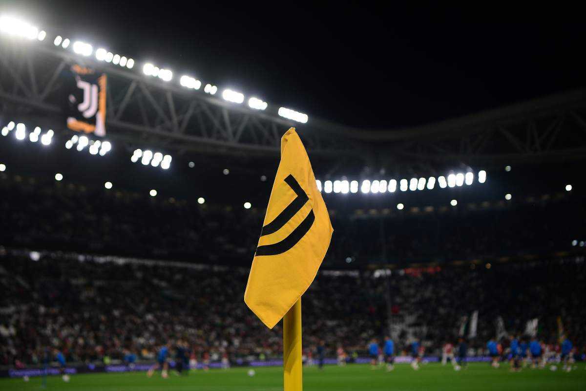 Vista dell'Allianz Stadium di Torino dall'interno