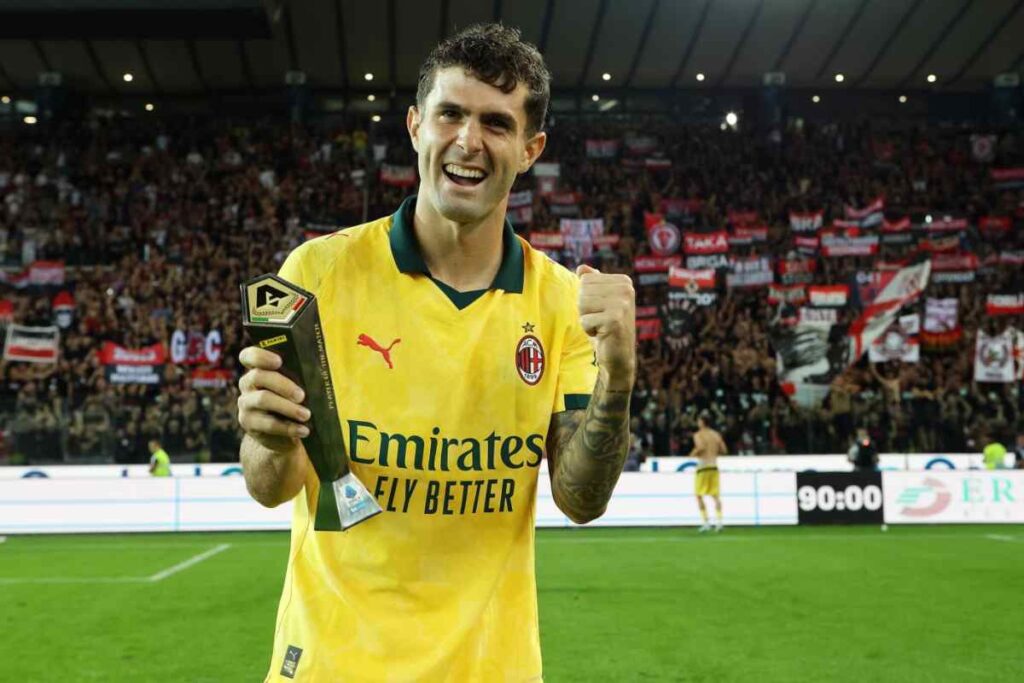 Pulisic eletto MVP contro l'Udinese
