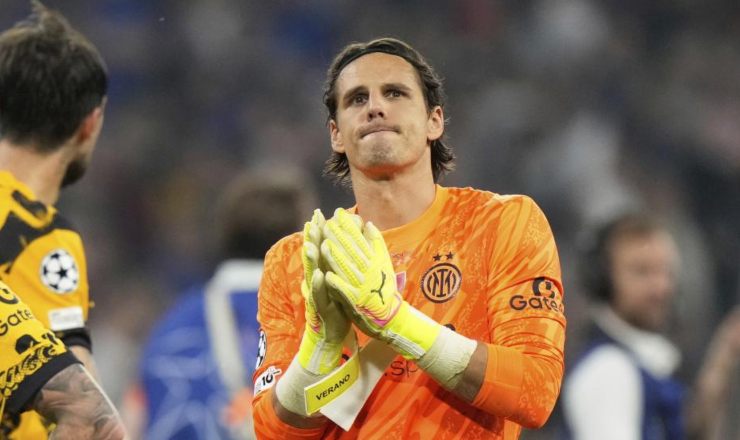 Yann Sommer con la maglia dell'Inter