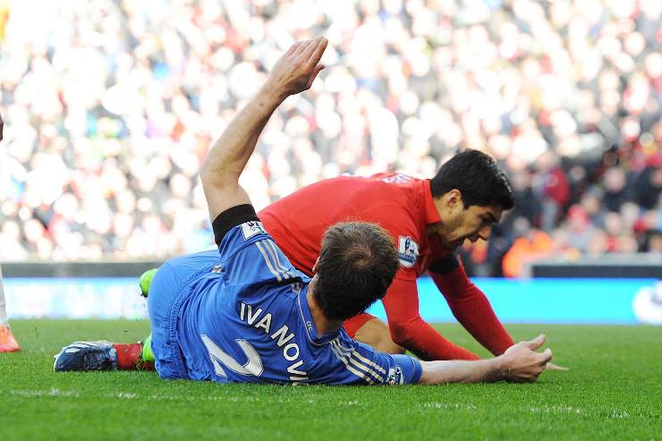 Suarez e Ivanovic in campo