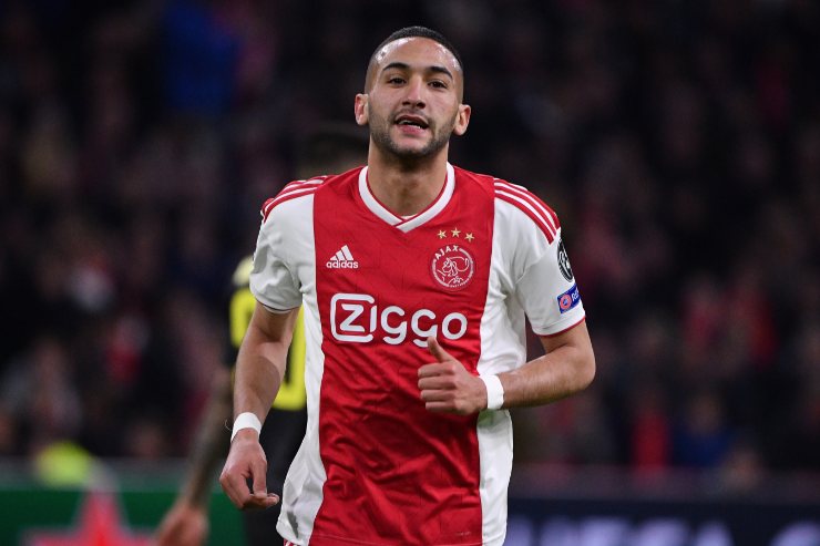 Ziyech in campo
