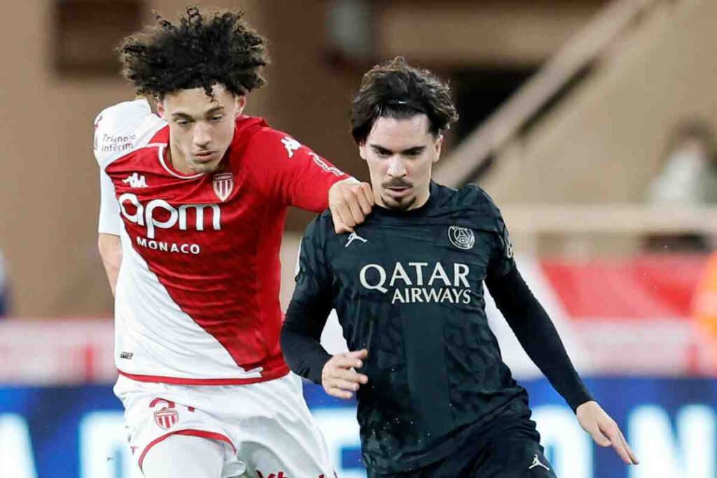 Akliouche e Vitinha in campo