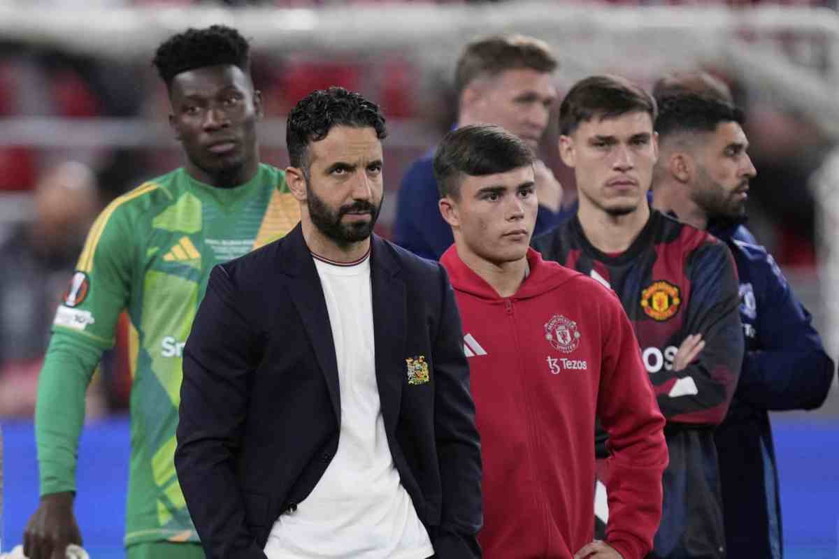 Amorim con il Manchester United