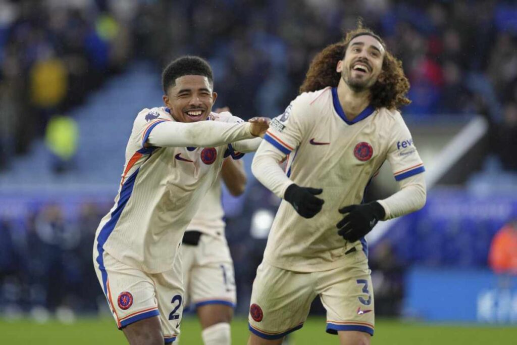 Il Chelsea esulta dopo un gol