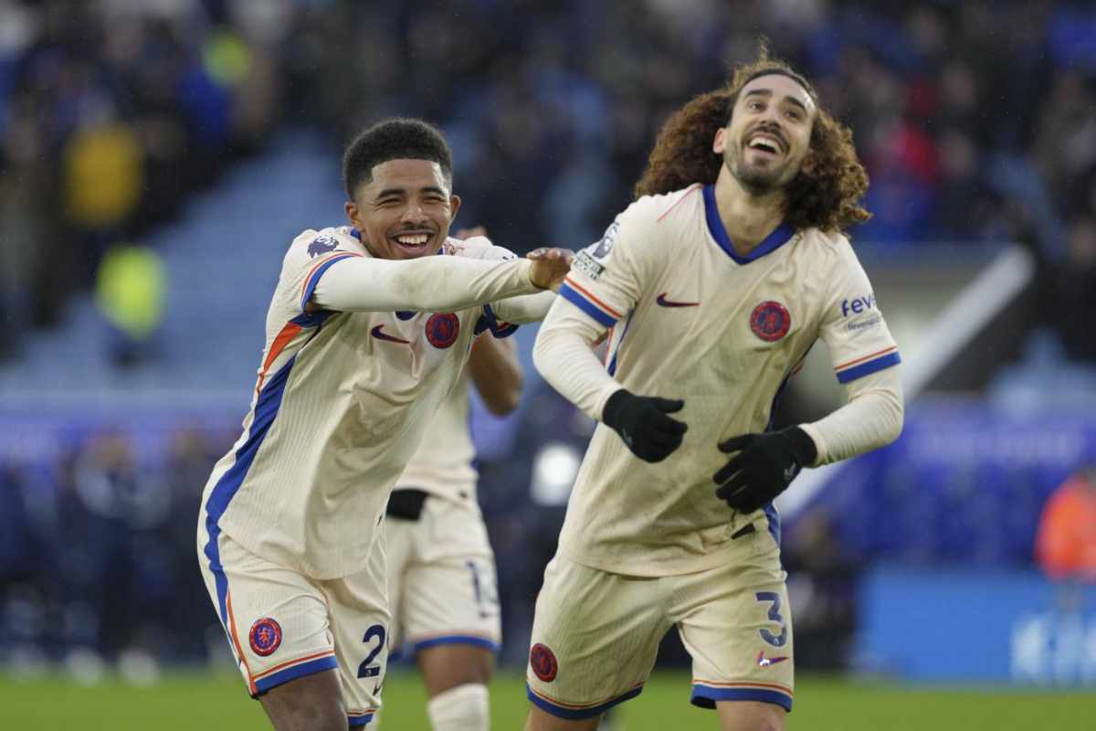 Il Chelsea esulta dopo un gol