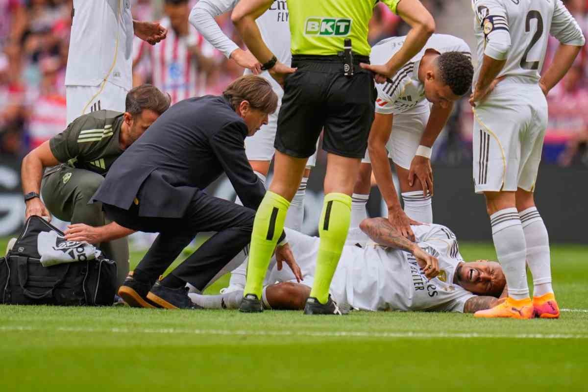 Altro infortunio per il Real Madrid: prendono il sostituto in Serie A