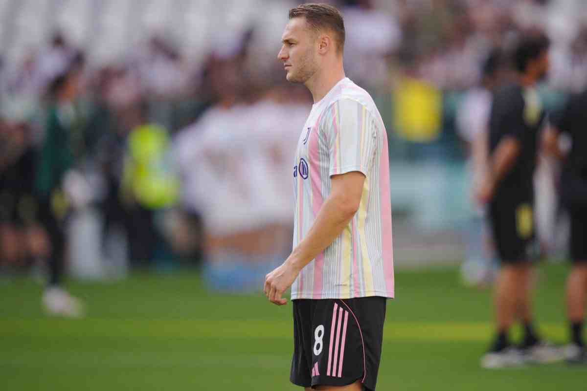 Koopmeiners in allenamento
