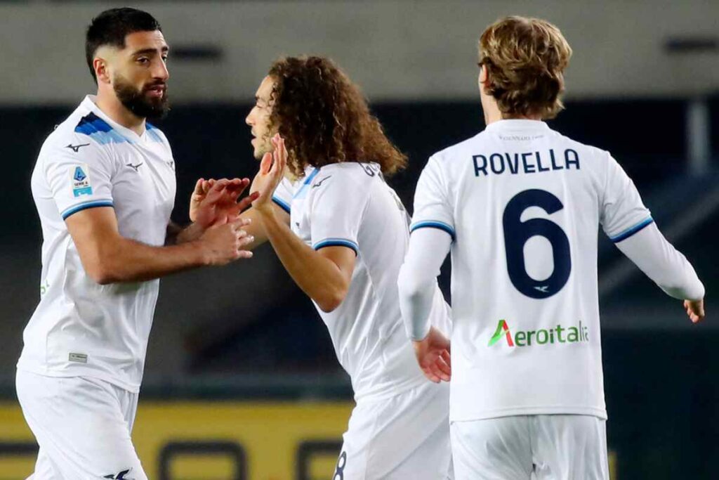 Lazio in campo