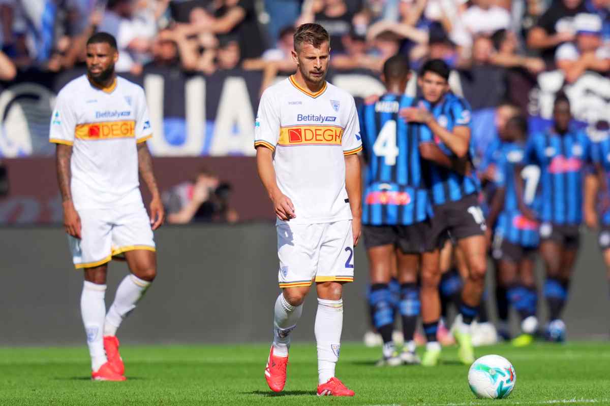 Lecce contro Atalanta