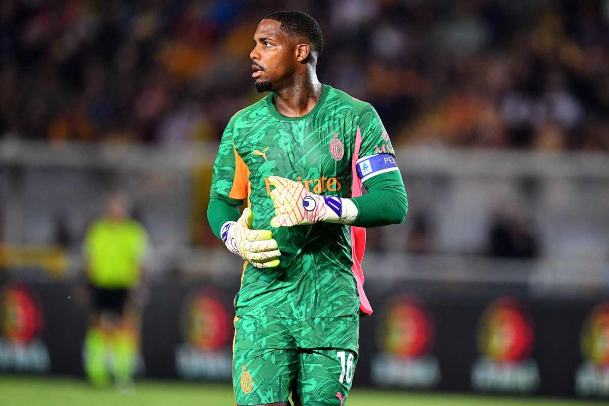 Maignan con il Milan