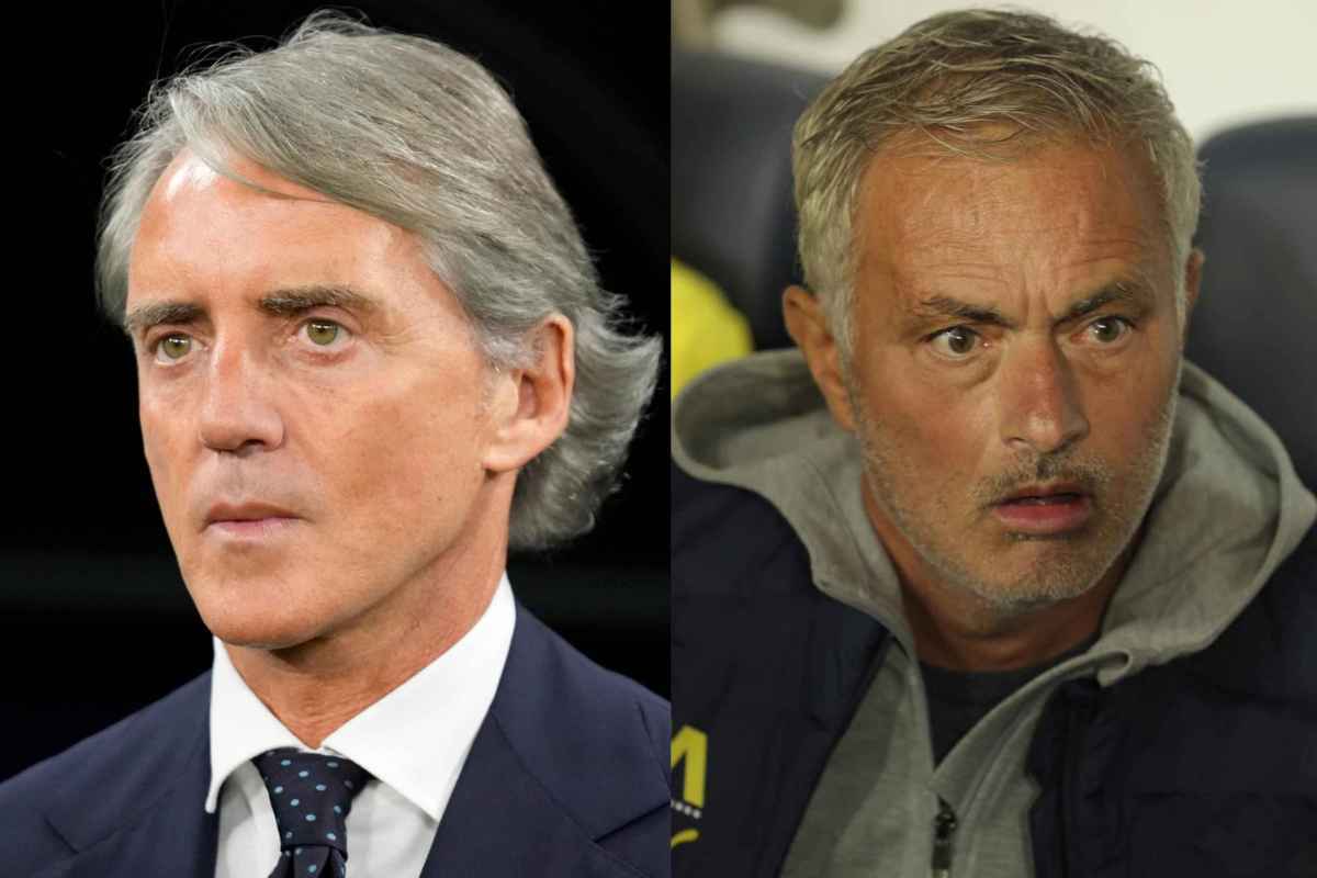 Mancini e Mourinho