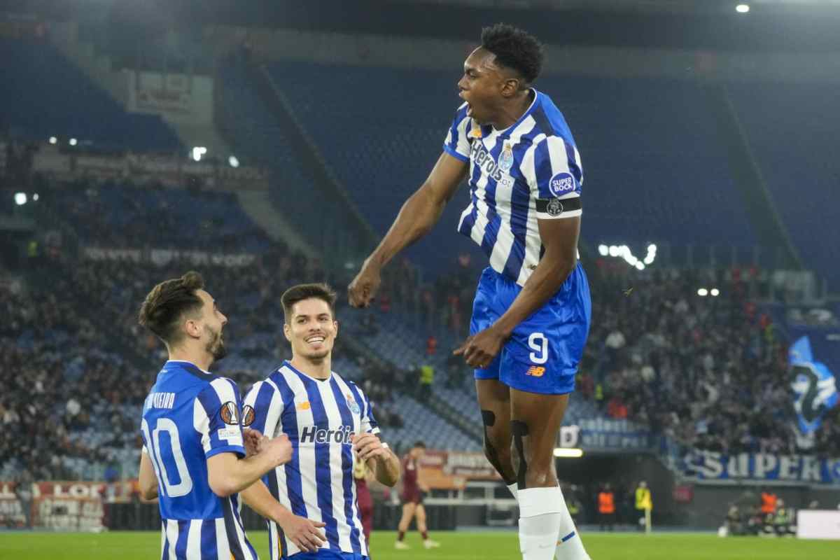 Omorodion esulta con il Porto