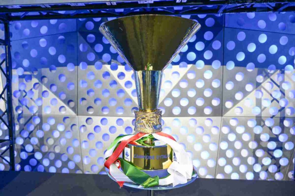 Il trofeo della Serie A