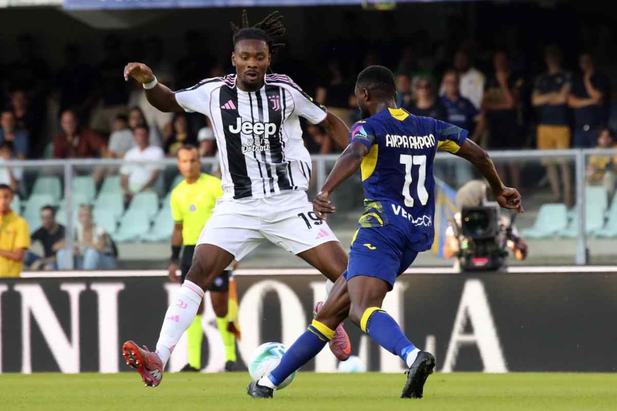Thuram contro il Verona