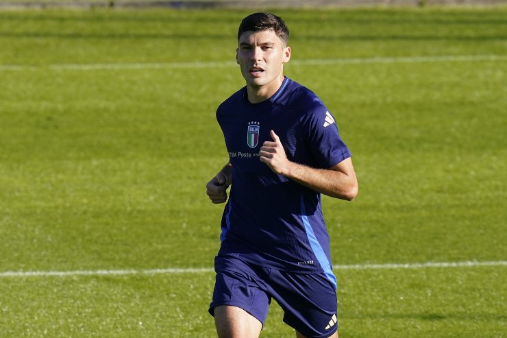 Cambiaghi in allenamento