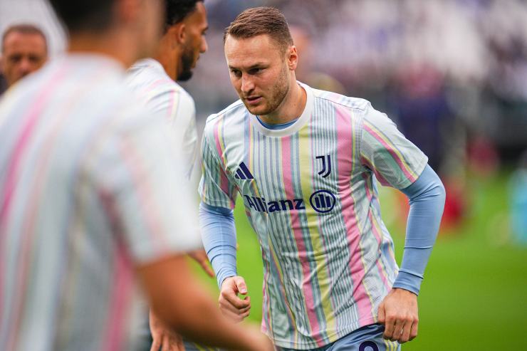 Koopmeiners in campo con la Juventus