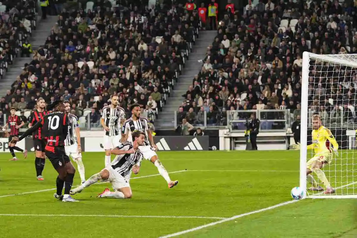 Giocatori Milan in campo