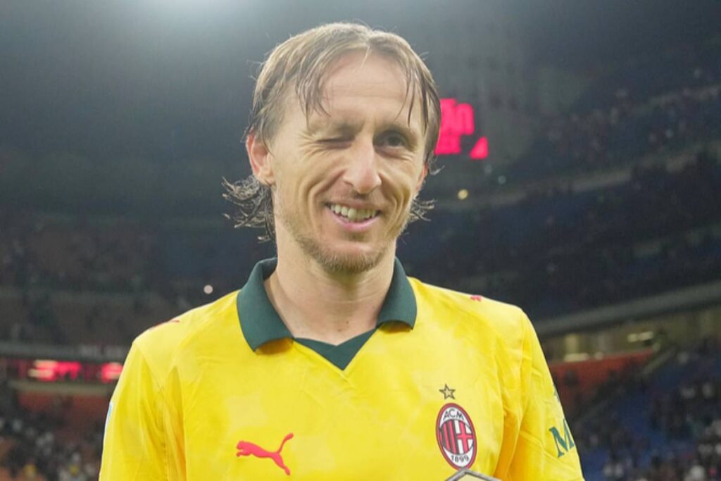 Modric fa l'occhiolino
