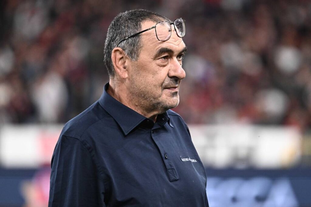 Sarri in panchina