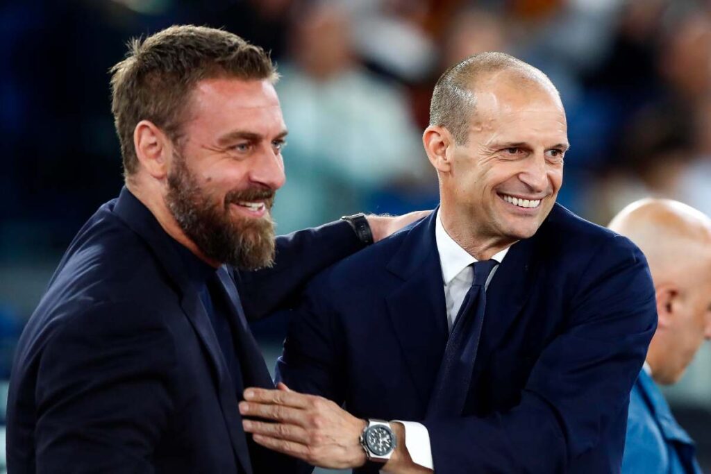 De Rossi con Allegri