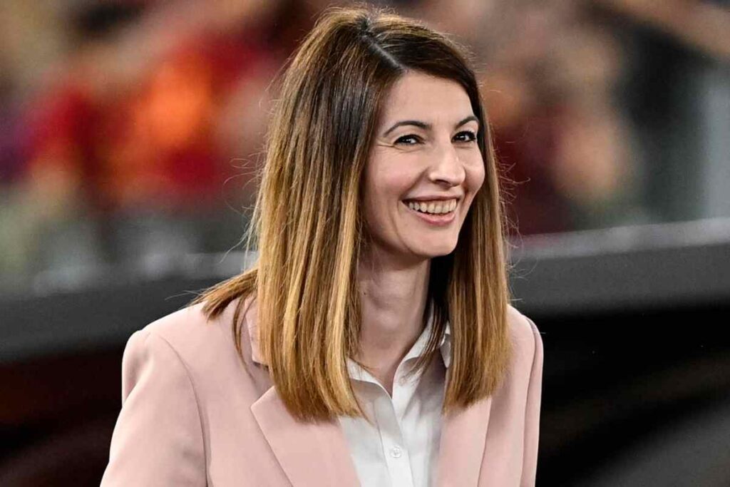 Lina Souloukou immortalata sorridente