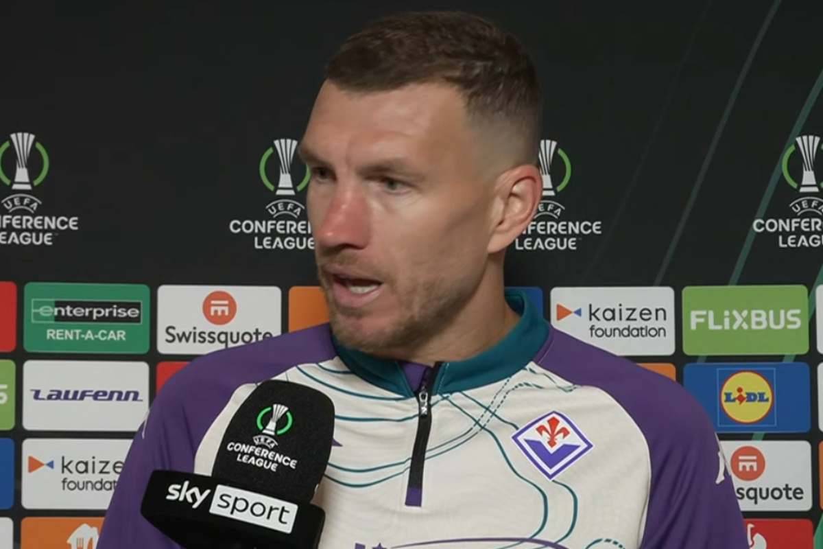 Caos Fiorentina, Dzeko perde le staffe: le parole a fine gara fanno rumore