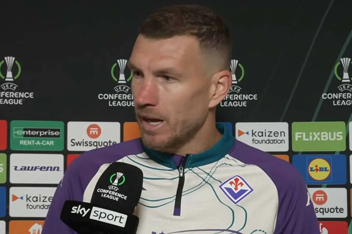 Sfogo di Dzeko dopo la partita contro l'AEK Atene