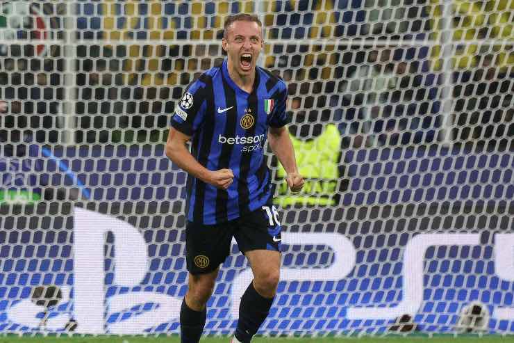 Inter, Frattesi esulta 