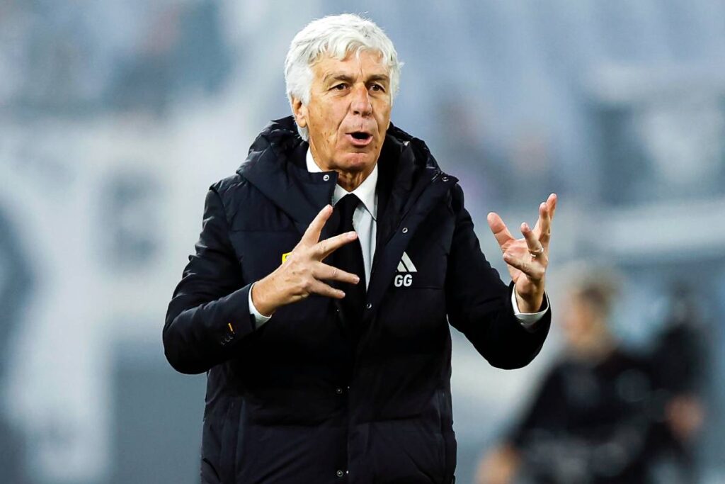 Gasperini urla dalla panchina