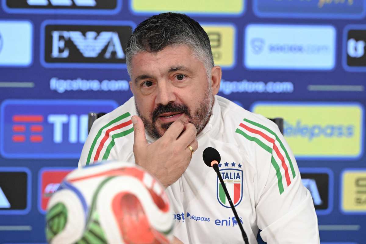 Gattuso impensierito in conferenza stampa