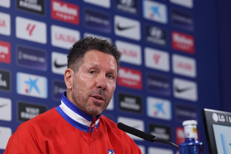 Simeone in conferenza stampa