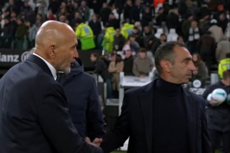 Luciano Spalletti spiega cos'è successo nel post di Juve - Torino