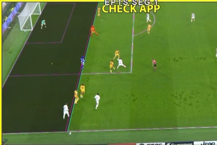 Il controverso episodio durante Juventus-Udinese