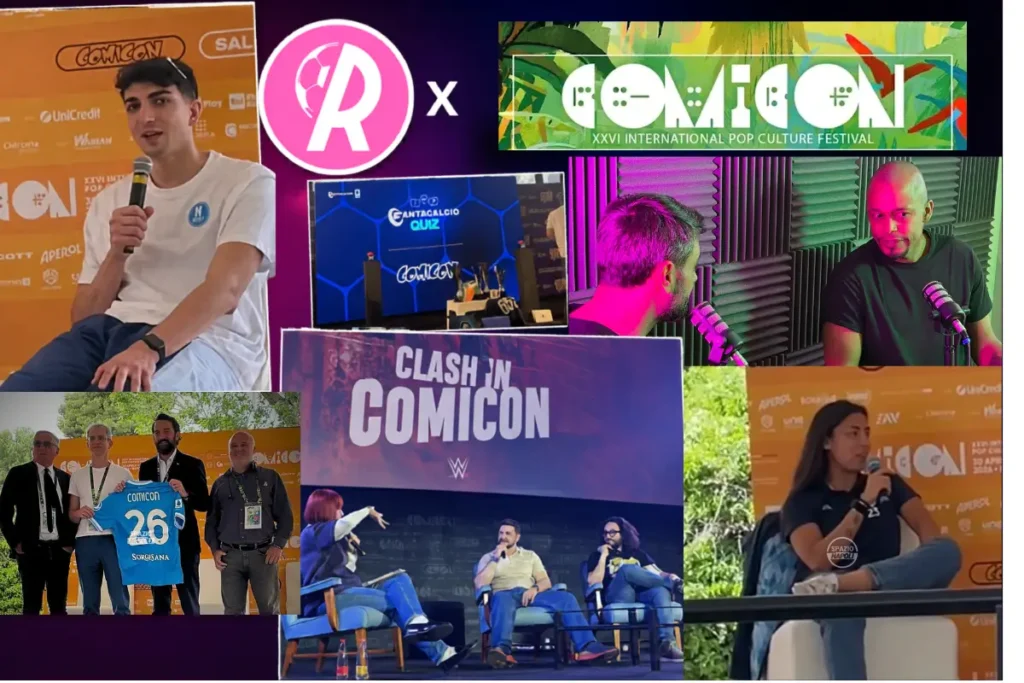 Rompipallone presente al Comicon di Napoli